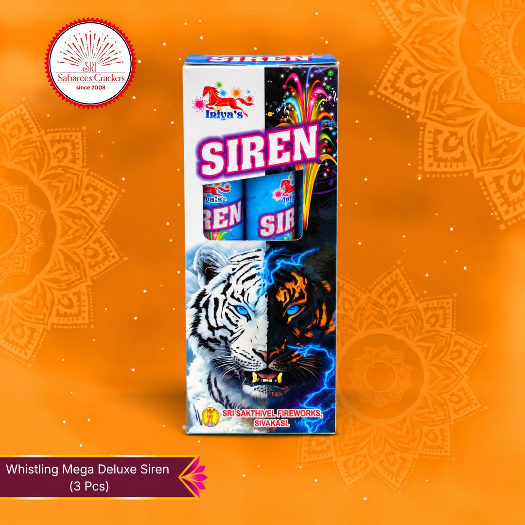 Whistling Mega Deluxe Siren (3 Pcs)